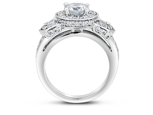 Inel "1000 Cristale" cu finisaj de argint