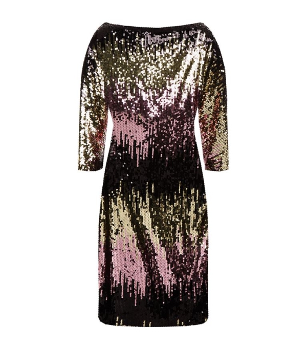 Rochie strălucitoare în trei nuanțe