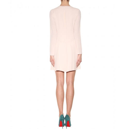 Rochie roz deschis cu motiv floral