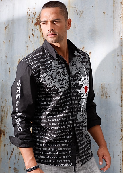 Cămașă imprimeu Allover    