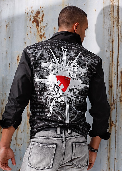 Cămașă imprimeu Allover    